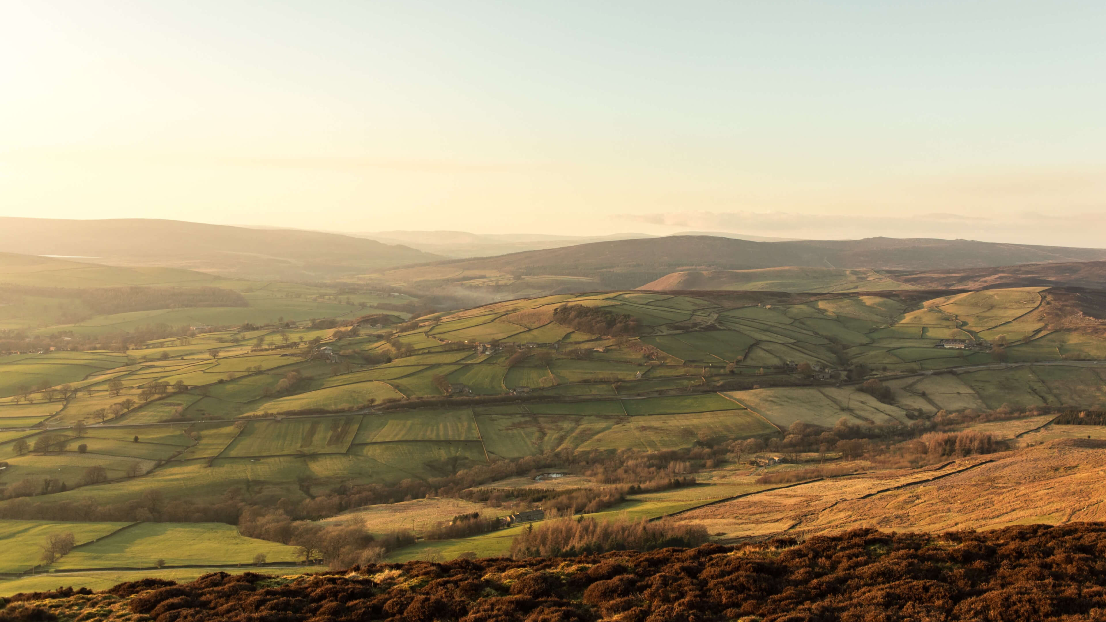 Yorkshire moors view from the tour