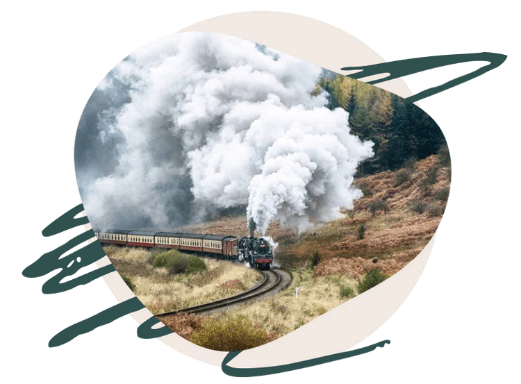 Pickering steam train Pickering steam train